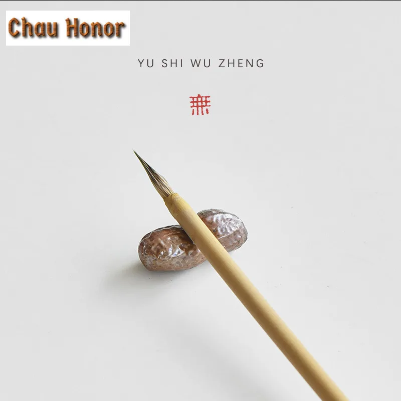 2pc/lot Firewood Burning Good Peanut Brush Holder Tea Pet Small  Exquisite Miniatures Tea Figurine Play Toys Tea Statue Ornament