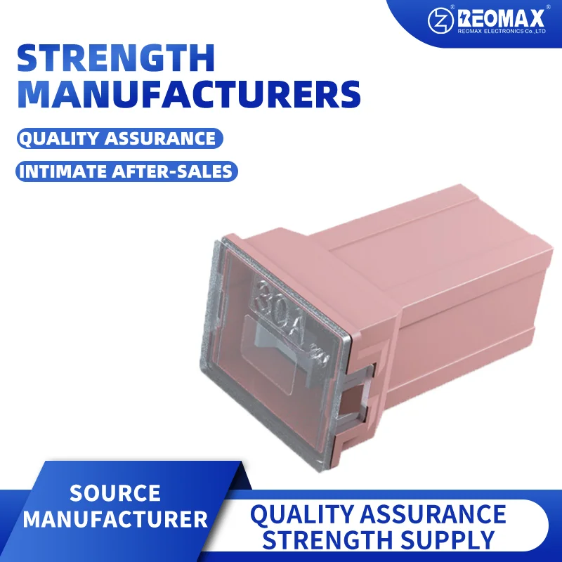 FLF M Series Square Automobile Auto (Car) Fuse 10Pcs 20A 30A 40A 50A