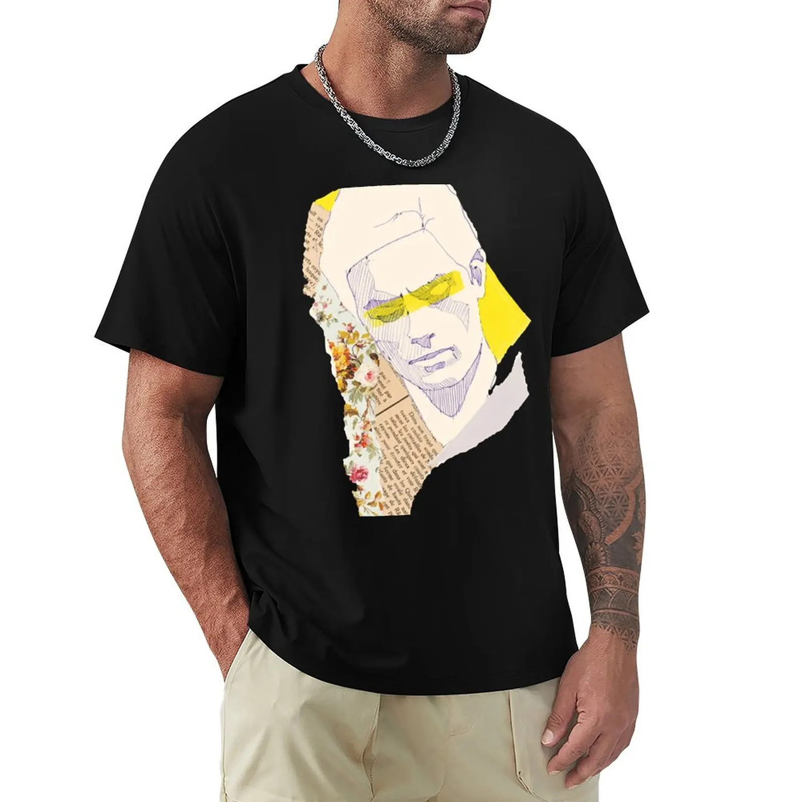 

Purple Noon T-shirt summer tops Aesthetic clothing hippie clothes mens vintage t shirts