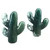 Natural Crystal Healing Stone Green Plant Moss Agate Cacti Crystal Point Moss Agate Crystal For Garden Decoration 1pcs 6