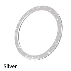 Enhanced Bezel Ring with PC Scale Rotation for Watch 7 Ultra 47mm (Silver)