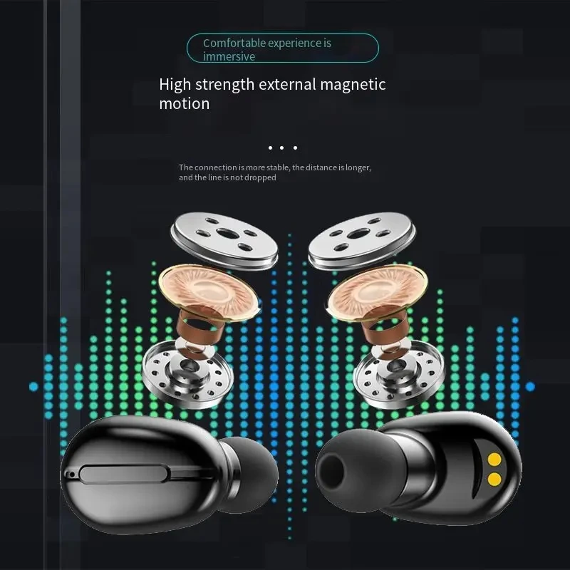Protable Translator Headphones 80 Languages Instant Translated Smart Voice Translator Wireless Bluetooth Translate Earphone translator earbuds translator earphones