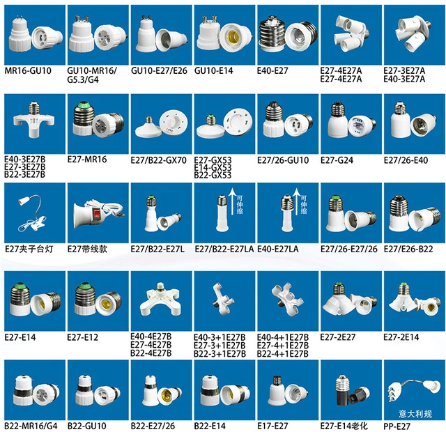 Portalampada In Ceramica H8/H11 - Per Lampade Alogene E LED - Fino A 100W - Con Cavo Da 10 Cm - 2 Pezzi