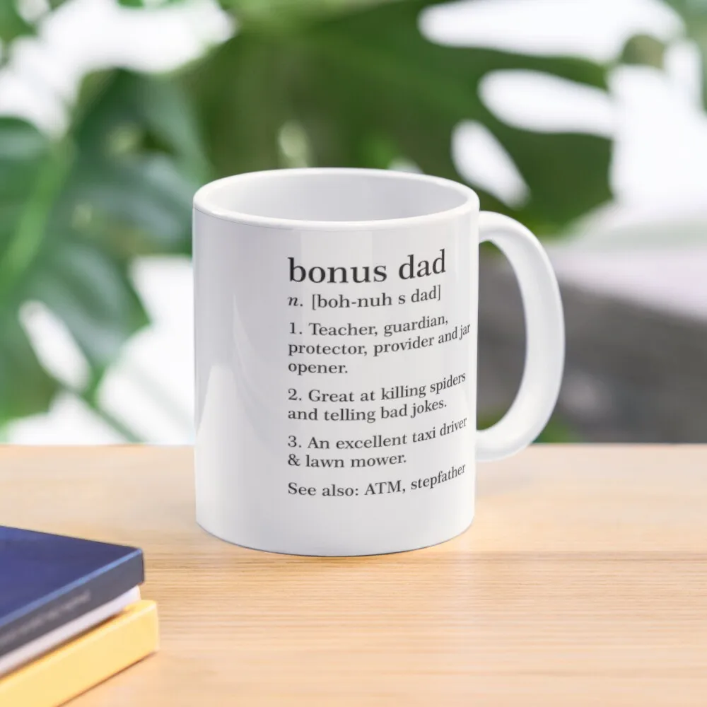 

Bonus Dad Definition Funny Meaning Best Stepfather Gift Coffee Mug Funnys Thermal Cups To Carry Mug