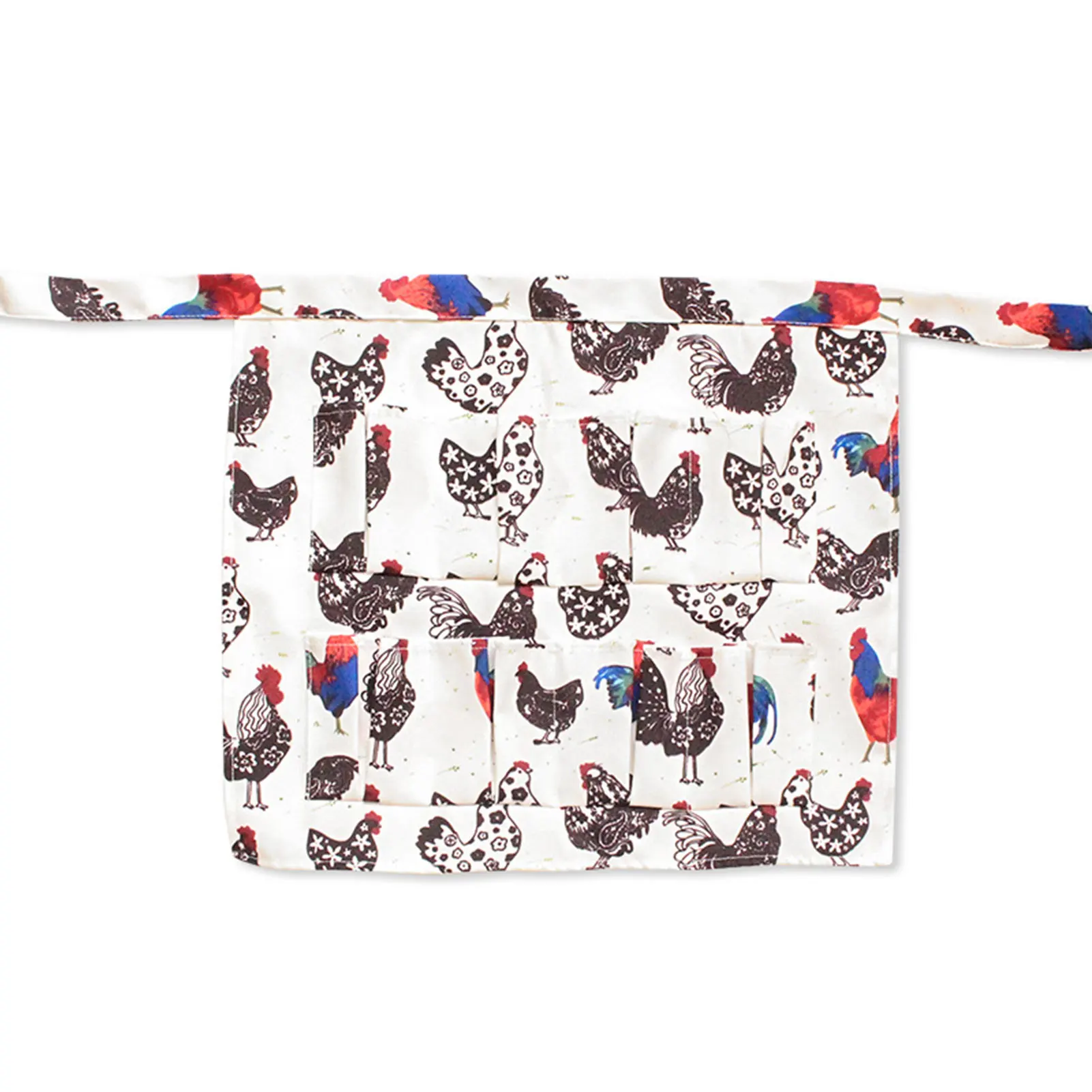 Chicken Egg Collection Apron Printed Pick Up Eggs Cooking Rice