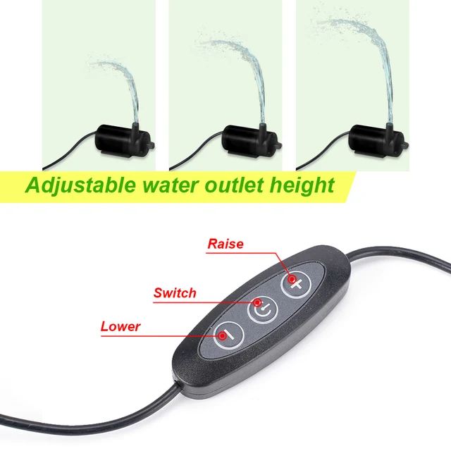 10W Mini Napelemes Vízszivattyúk Kefe Nélküli Halak Vízmedence Készlet 12 V Kerti Dekoráció Hajtott Szökőkút Tó Pum Akvárium - Image 3