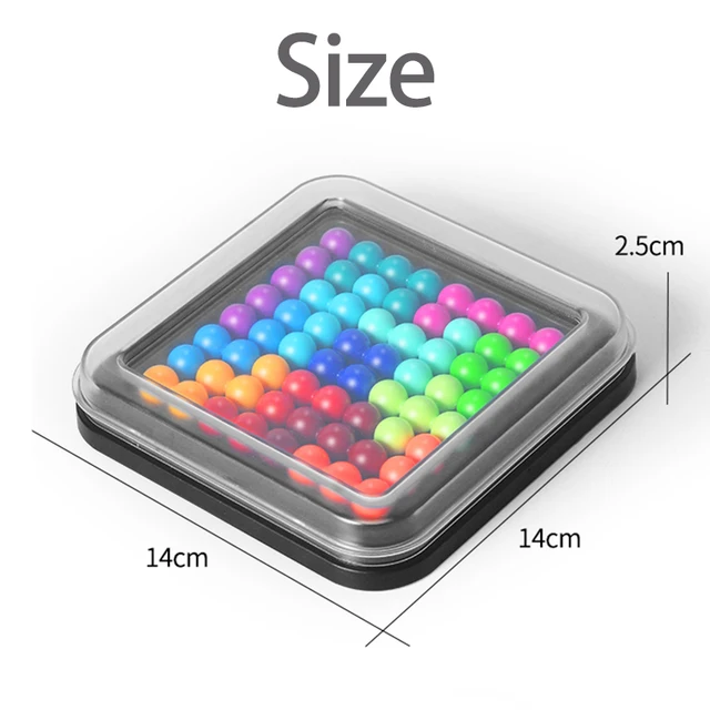 IQ Puzzle Board Table Game Shape Matching 3D Montessori Toy Gift IQ Brain Teaser Puzzles Board Educational Toys for Kids Adults 6