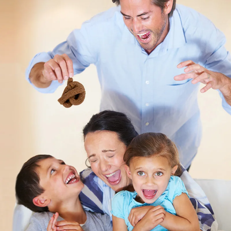 fejkad bajs fotograferad för produktvisning