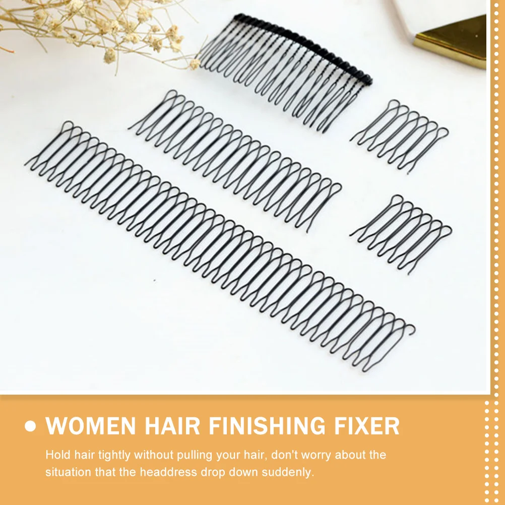 5 Pcs Invisible Comb Hair Finishing Fixer Girls Claw Clips Pin Accessory Women Accessories Stereotypes U Shape