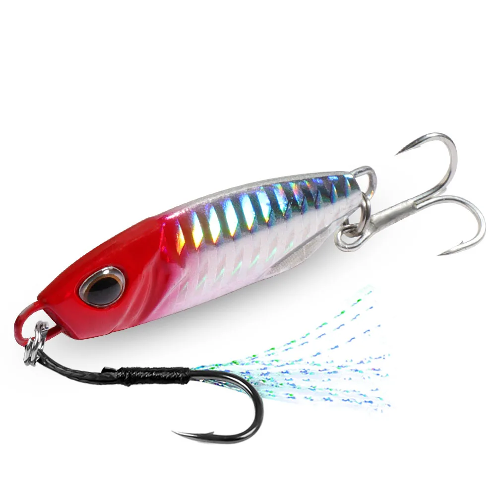 Esche Da Pesca Metalliche - Jig E Lure Con Ami Affilati Per Spinning - Foto 7