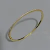 Top Quality Fashion Lovely Bangle Pure Sterling 925 Silver Jewelry For Women Design Bangle Cute Diamond Party Gift Jewelry Size6 3