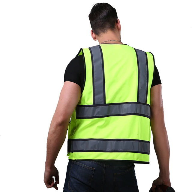 Hi Vis Multi-Pocket Safety Vest