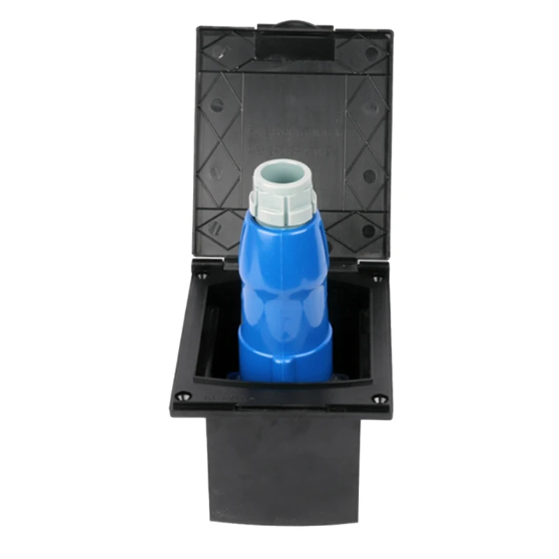 

RV 16A черный внешний утопленный крюк водонепроницаемый штекер розетка RV запасные части Аксессуары