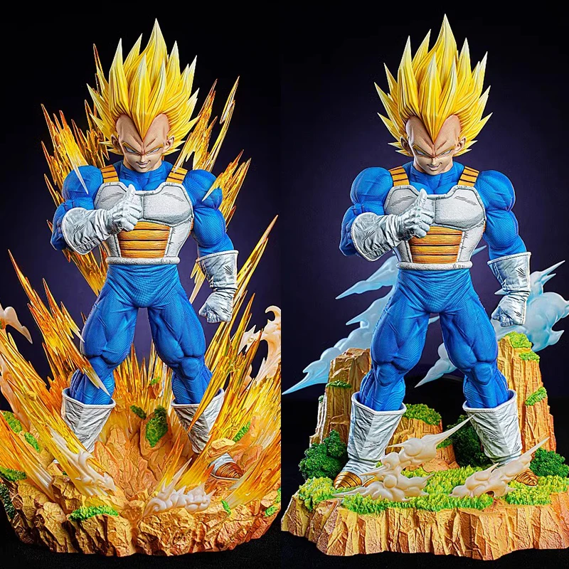 Anime Dragon Ball Figurine Namek Vegeta Action Figures Spacesuit Strong Prince 36Cm Collezione Pvc Modello Giocattoli Regali
