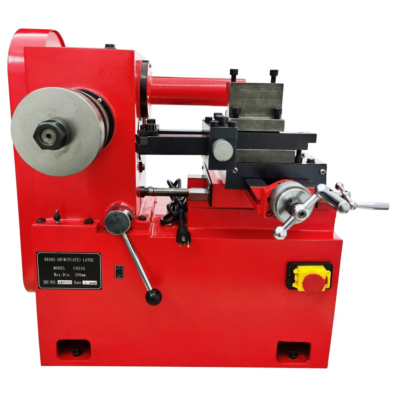 C9335A Brake Disc Drum Brake Lathe Machine For Car Repair 5