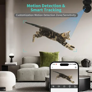 Wireless WIFI Monitoring Camera 360 degree intercom 3MP 1080P Home Security Camera Remote HD Night Vision Camera Monitor Smart Home 1