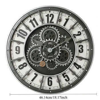 Retro Gear Wall Clock 1