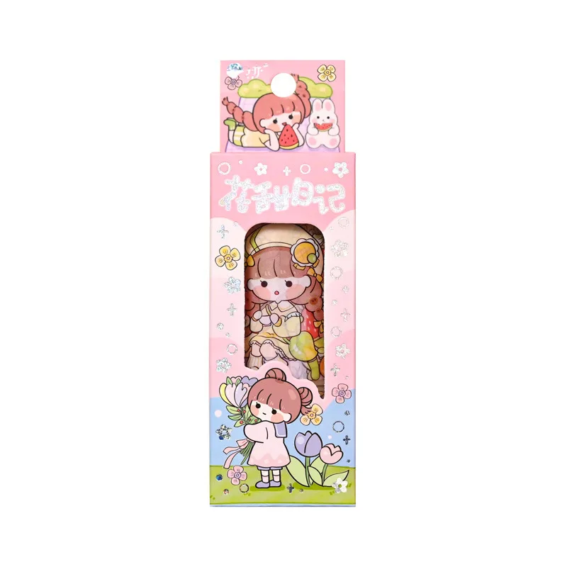 3pcs Tape Set Hand Account Decorative Stickers PET  Tape Sticker Washi Tape Set 5