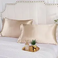 1pc Boost Beauty Sleep Taies d'oreiller en satin soyeux : rafraîchissant, cheveux et respectueux de la peau, facile à entretenir 3