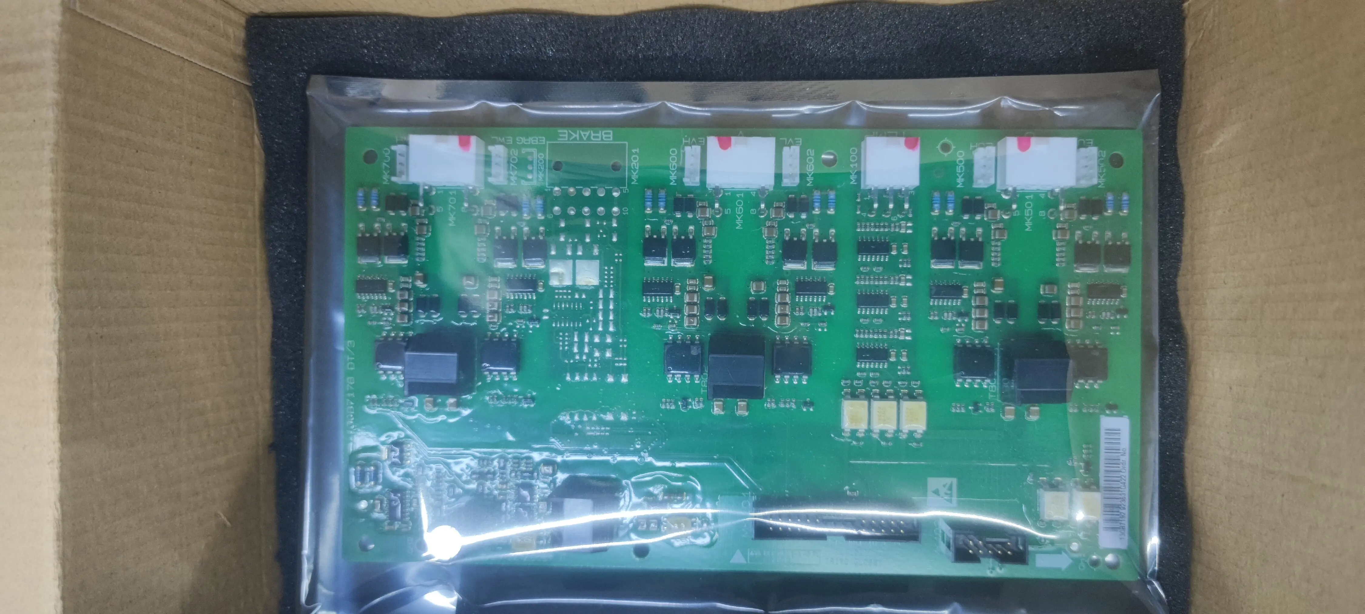 Danfoss 인버터 게이트 드라이브 카드 NO 110-315kW 130B7178 드라이브 보드, Danfoss VLT 90KW-315KW IGBT 모듈 드라이버 보드 176F3160