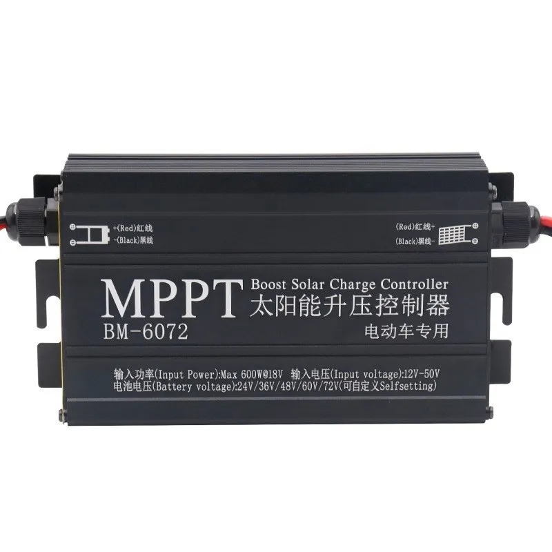 MPPT Boost Solar Charge Controller 72V 60V 48V 36V 10A For Golf Carts - View #2