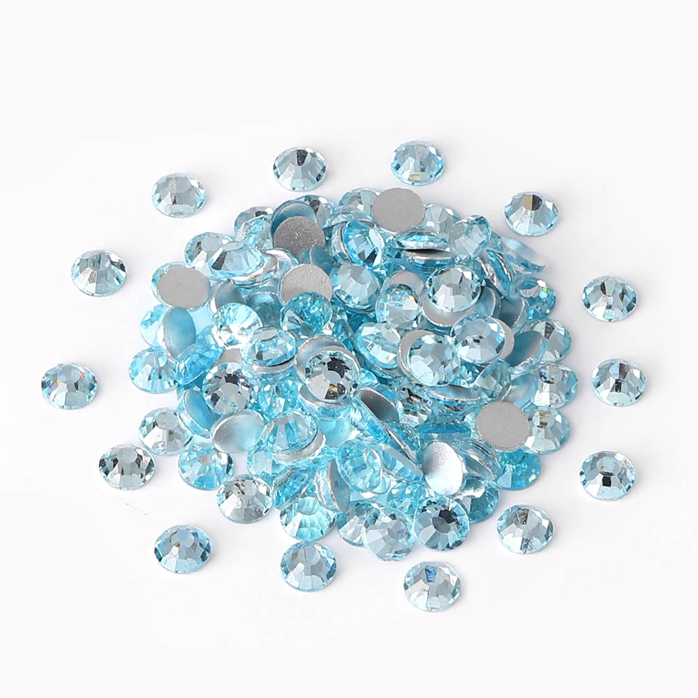Neue Glas Flatback Strass nicht Hot Fix Strass Steine Steine Perlen Glas Schmuck Charme Nail Art Dekorationen Schmuck Zubehör – Detail 27
