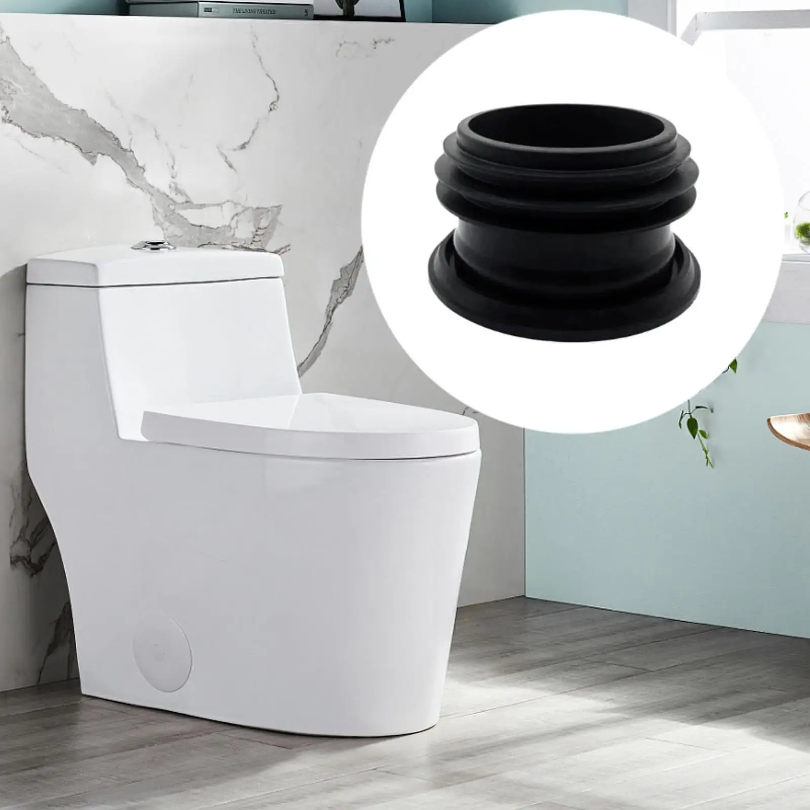 Toilet Flange Odor Resistant Toilet Repairing Parts Replacement Deodorant