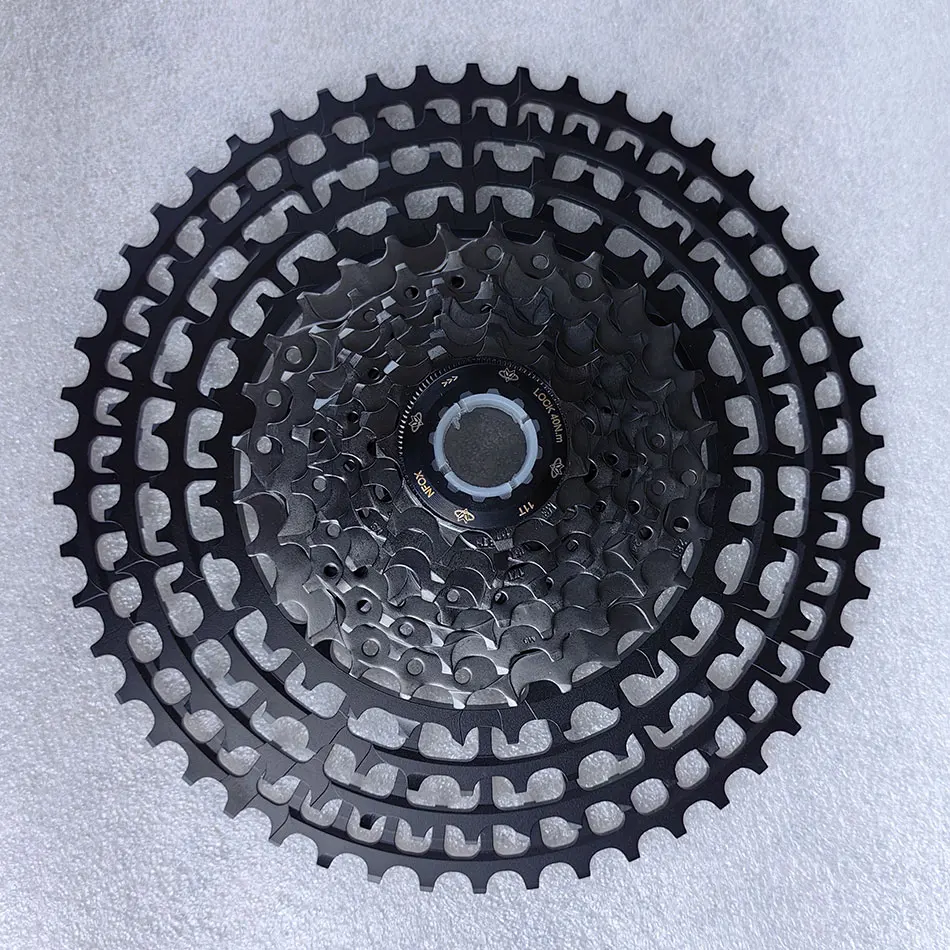 NFOX Mtb 12 Speed Cassette Chain 50t 52t HG M9000 M8000 Bicycle Parts CNC Black Freewheel Mountain Bike Component
