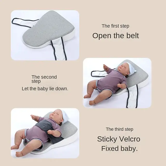 15 ° Slope Design Baby Wedge Pillow Anti Spit Milk Nursing Anti Roll Infant Reflux Supportor Helps Sleeping Nursing Pillow 3