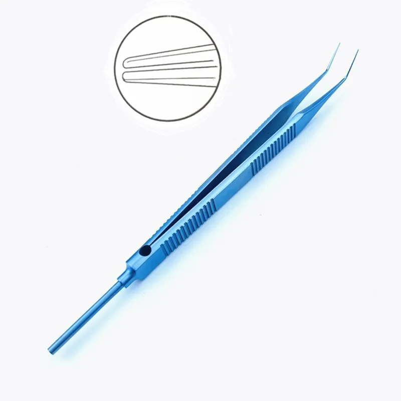 Ophthalmic Lens Folding Forceps 140mm Ophthalmic Forceps Tweezers