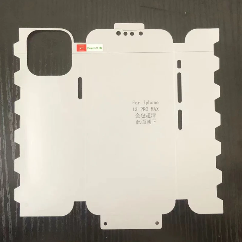 50Pcs 360° Full Body Butterfly Hydrogel Film For iPhone 13 Pro Max Screen Protector For Apple iPhone 13mini 11 12 Pro Gel Films