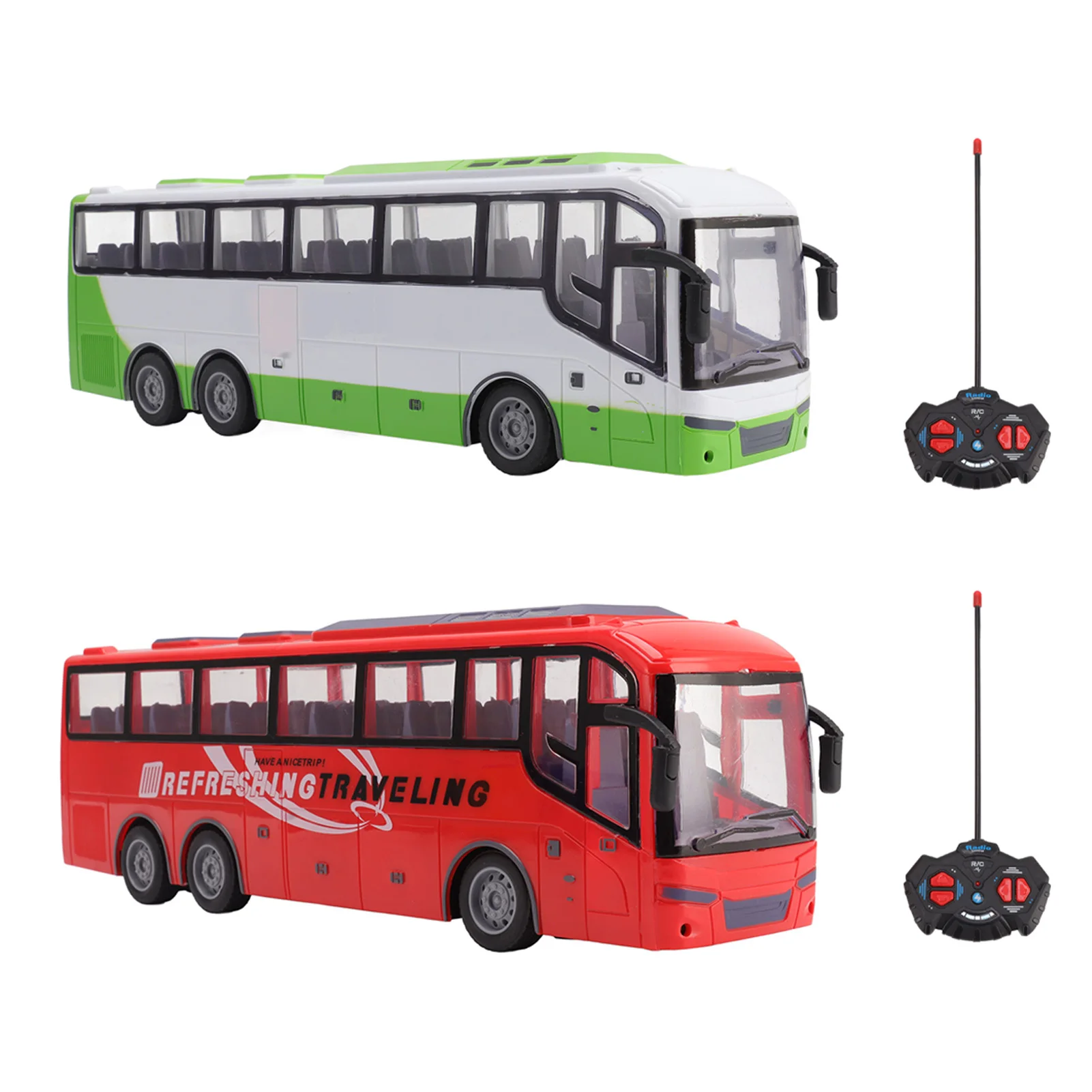 

1:30 Remote Control Bus Toy Electric RC Simulation Bus Model High Speed RC Bus Toy Gift For Children