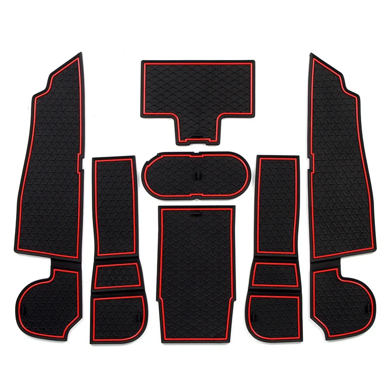 

Anti-Slip Gate Slot Mat For Mercedes Benz A-Class W177 A220 A250 A45 AMG 2019 2020 Door Groove Pad Rubber Coaster Accessories