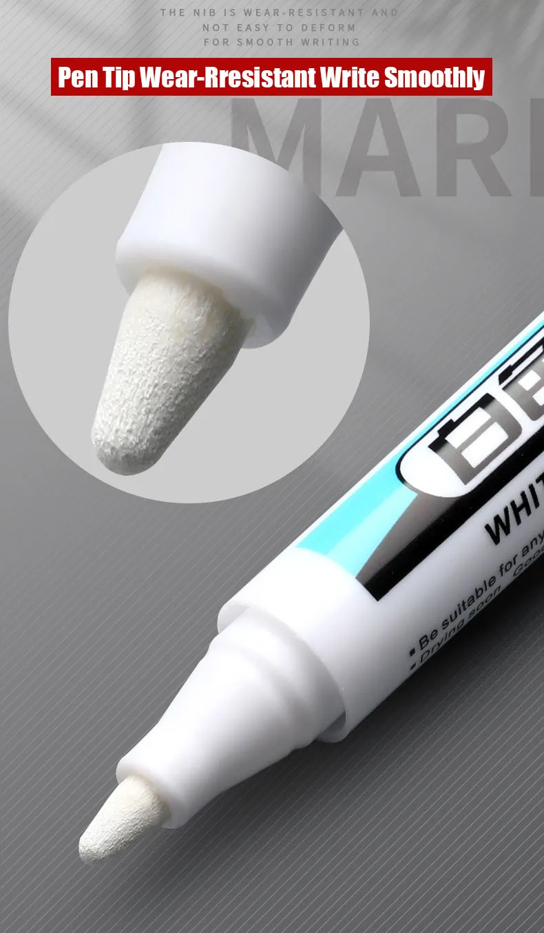 White Marker Pen tips