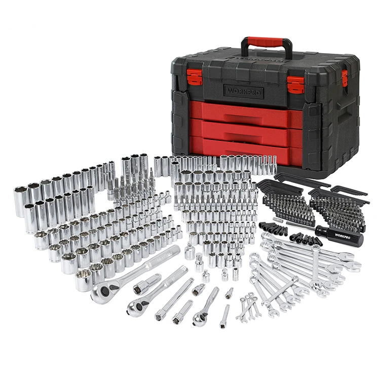 

Tools Set Car Repair Socket Wrench Mechanical Hand Tool Set With Drawer