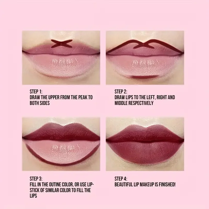 12pcs Lip Liner Pencil Set Matte Nude Contour Lipliner Pencil Lipstick Pen Waterproof Long Lasting Lipstick Lip Tint Cosmetics