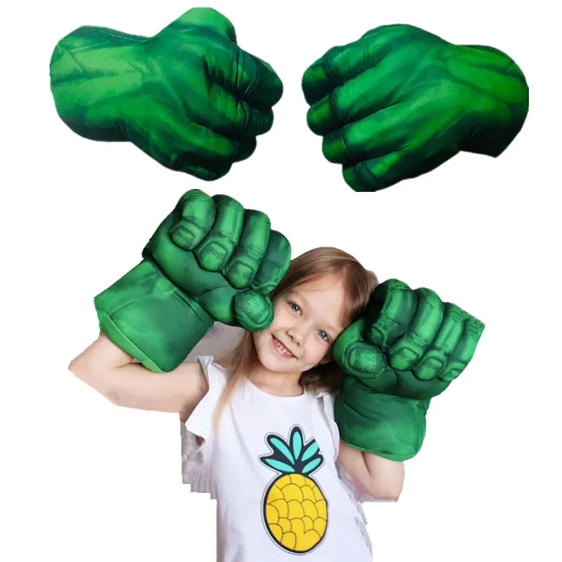 Cosplay Gloves Superhero Gloves Superhero Boxing Gloves 2PC Infinity War Gloves MovieFantasy Toys Boy Halloween Gift
