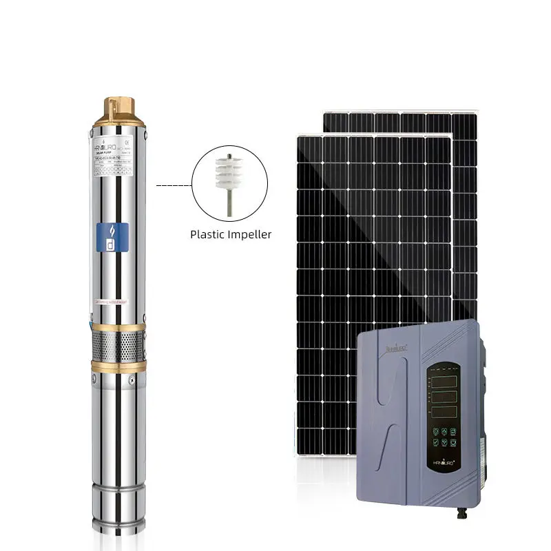 

Bomba De Agua Solar Para Agricultura AC DC 1Hp 750W Water Pump