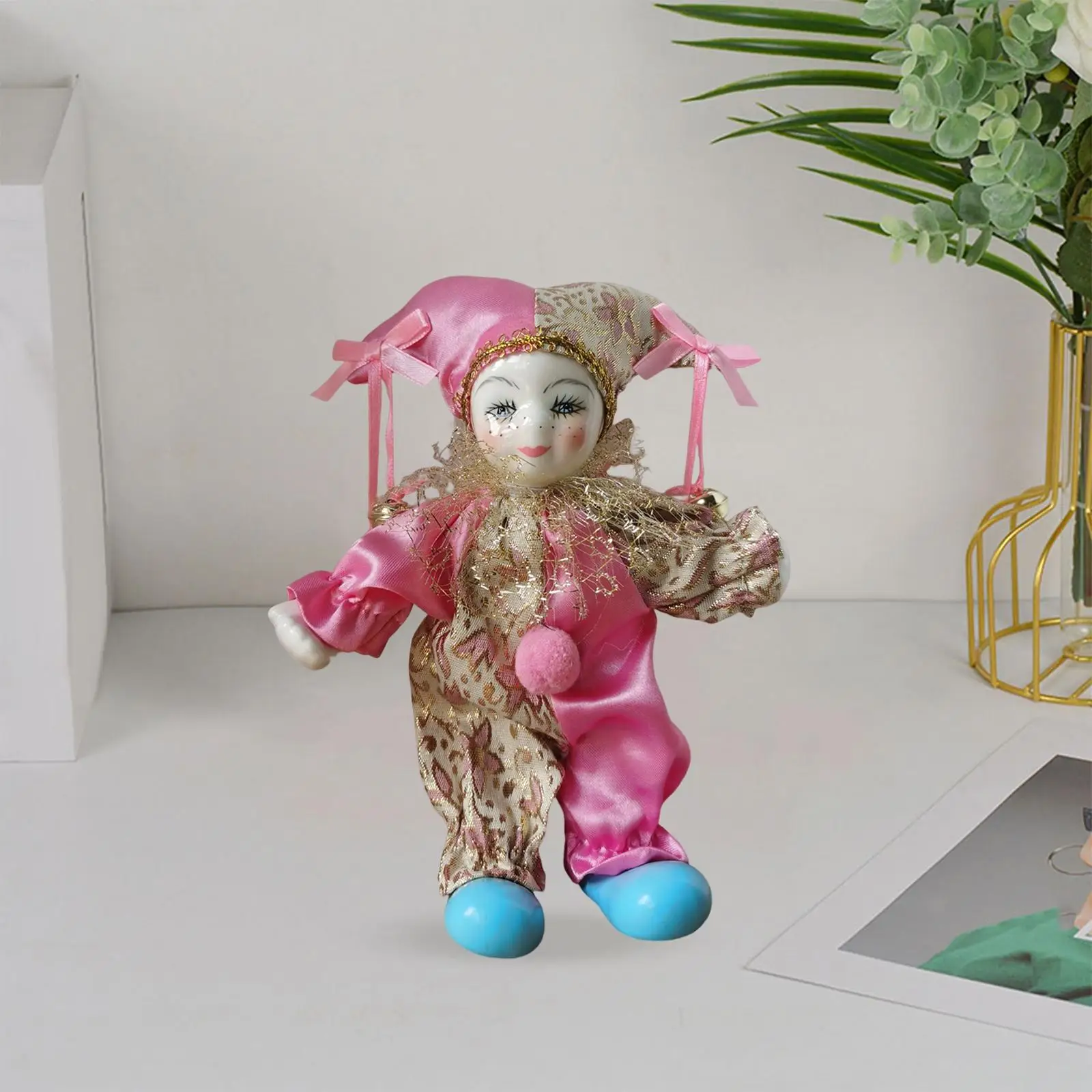 Bonecas De Palhaço De Porcelana Artesanal Vintage, Boneca Antiga, Decoração  De Mesa, 7\, image size:1600x1600