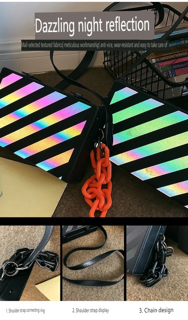 Holographic Bag Louis Vuitton Bag Reflective Clear Backpack