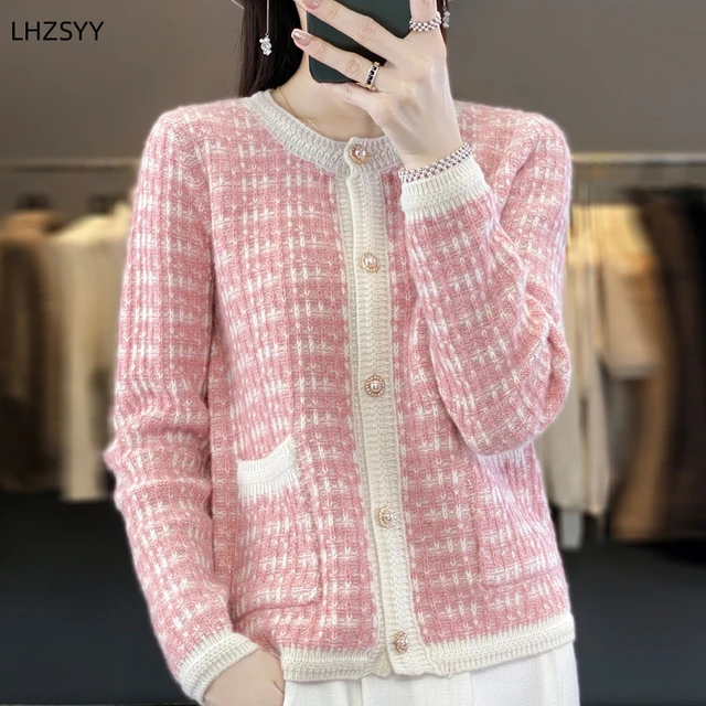 Cardigã de Caxemira Elegante e Aconchegante para Mulheres 2 Cardigã de Caxemira Aconchegante e Elegante para Mulheres