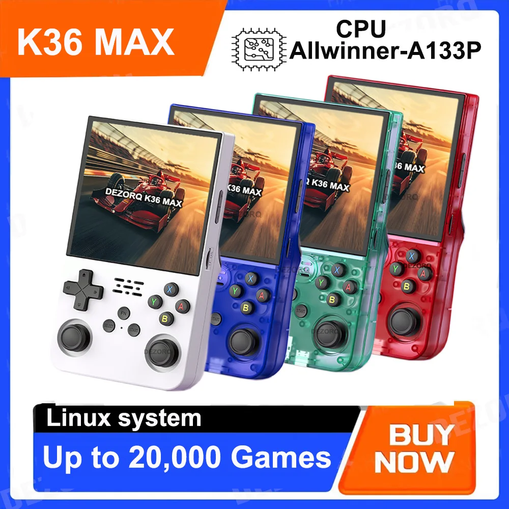 yummyページ ZTX R36 Max - Retro Game Console with 30+ Emulators