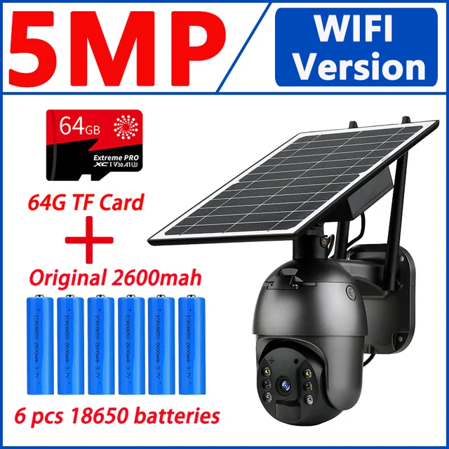 5MP WIFI Battery 64G