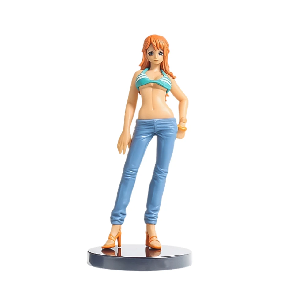 1-6 Stück Anime One Piece Figuren Luffy Ace Solon Mei Sanji Action-Modelle PVC Desktop-Statue Ornament Sammlung Desktop-Spielzeug Geschenke – Detail 8