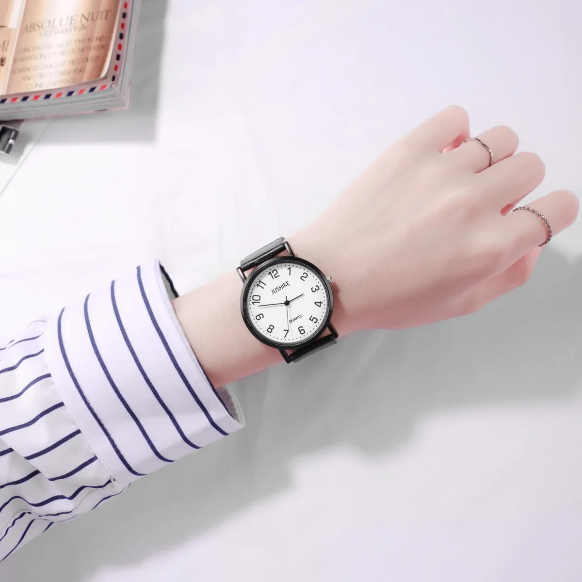 Wristwatch front view