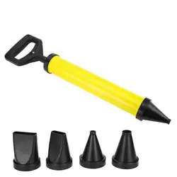 Caulking Gun Cement Lime Pump Grouting Mortar Sprayer Applicator Grout Filling Tools With 4 Nozzles