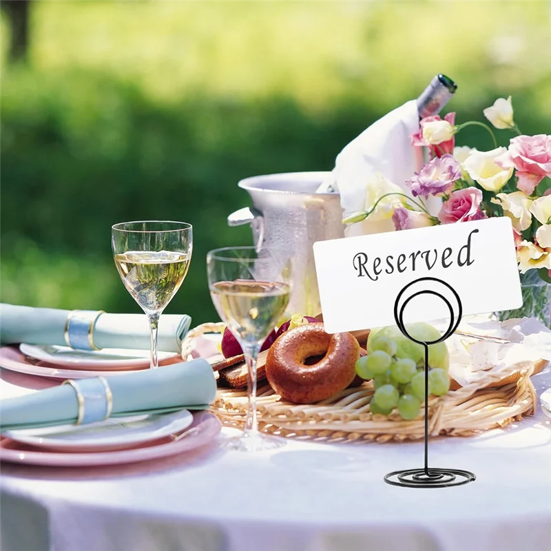 Teling Tischkartenhalter-Set – 36 Stück In 3 Größen, Goldfarben, Für Hochzeit, Party, Restaurant