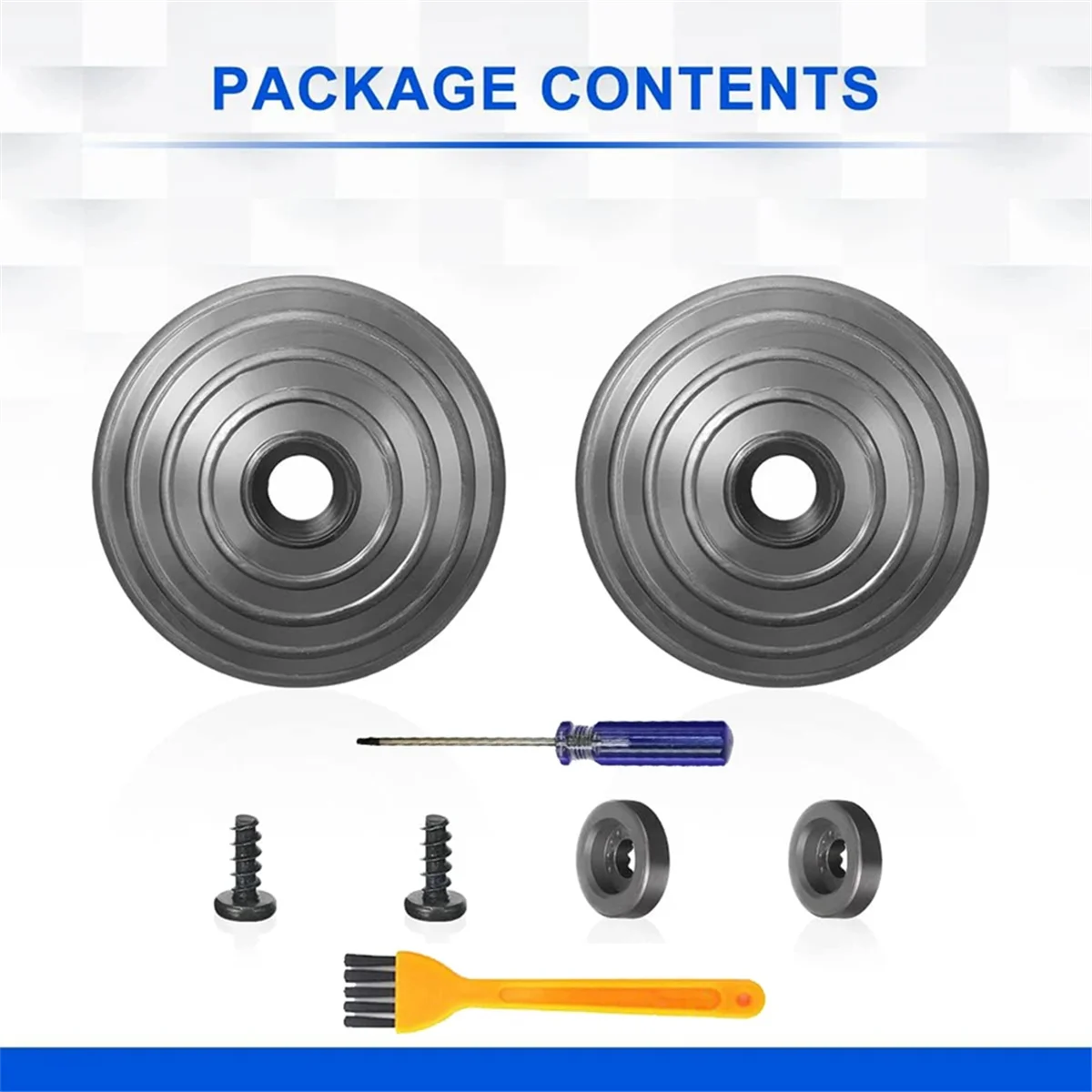 V-Ball Wheel for Dyson High Torque Cleaner Head, Suitable for Dyson V6 V7 V8 V10 V11 V15 Cordless Vacuum Cleaner 3