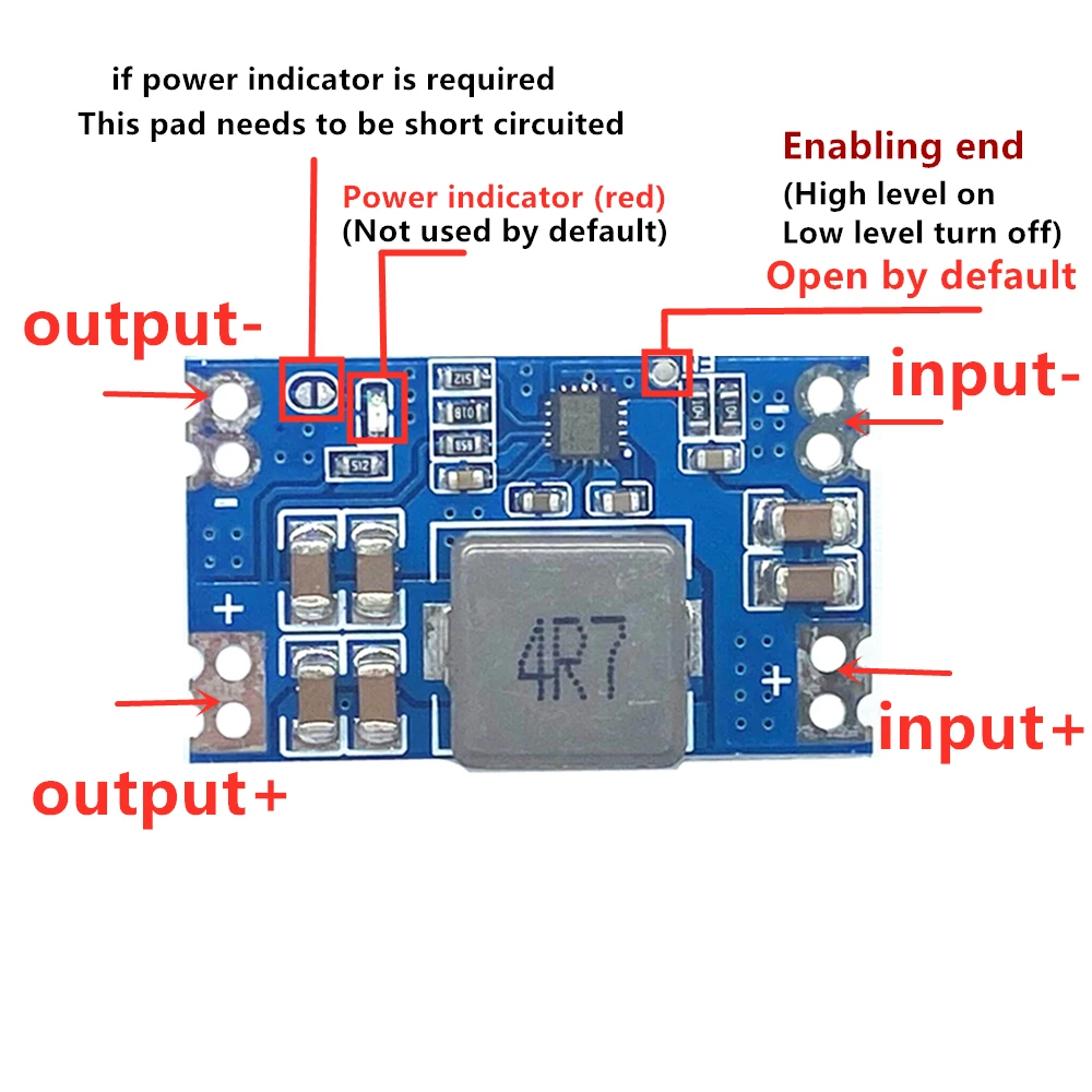 고효율 출력 3.3V 5V 9V 12V 5A mini560 스텝 다운 DC-DC 컨버터 전압 레귤레이터 벅 안정화 전원 공급 장치 모듈