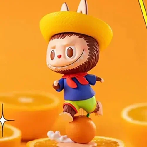 POP MART LABUBU Fruit Series Blind Box Confirm Style Cute Anime Figure Designer Doll Cartoon Model New Year Gifts Kid Toys